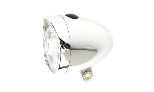 LAMP V LED IKZI LIGHT 3LED KOPLAMP RETRO CHROOM